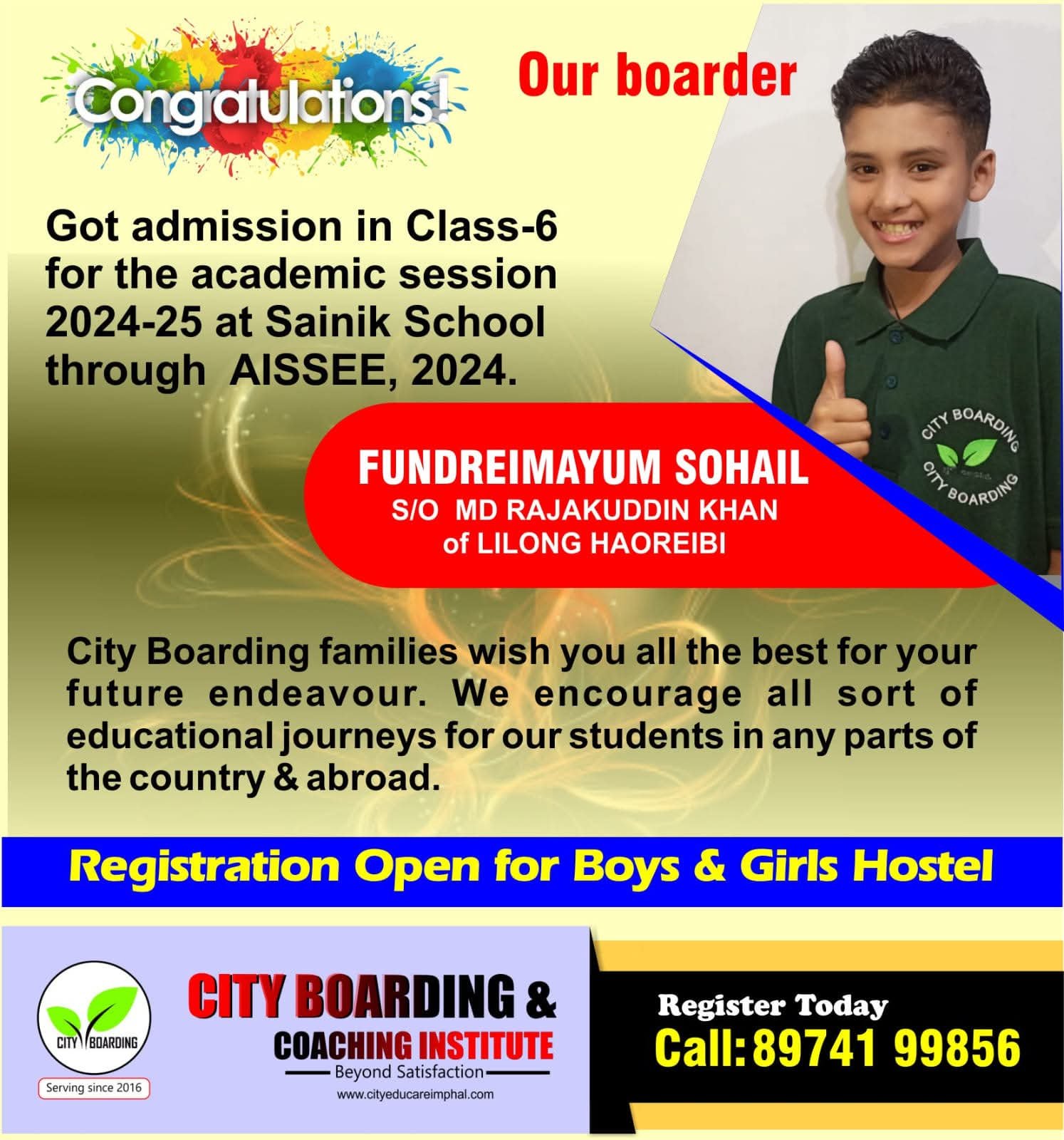 Achievement Certificate 9